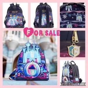 Cinderella castle 50th anniversary LOUNGEFLY